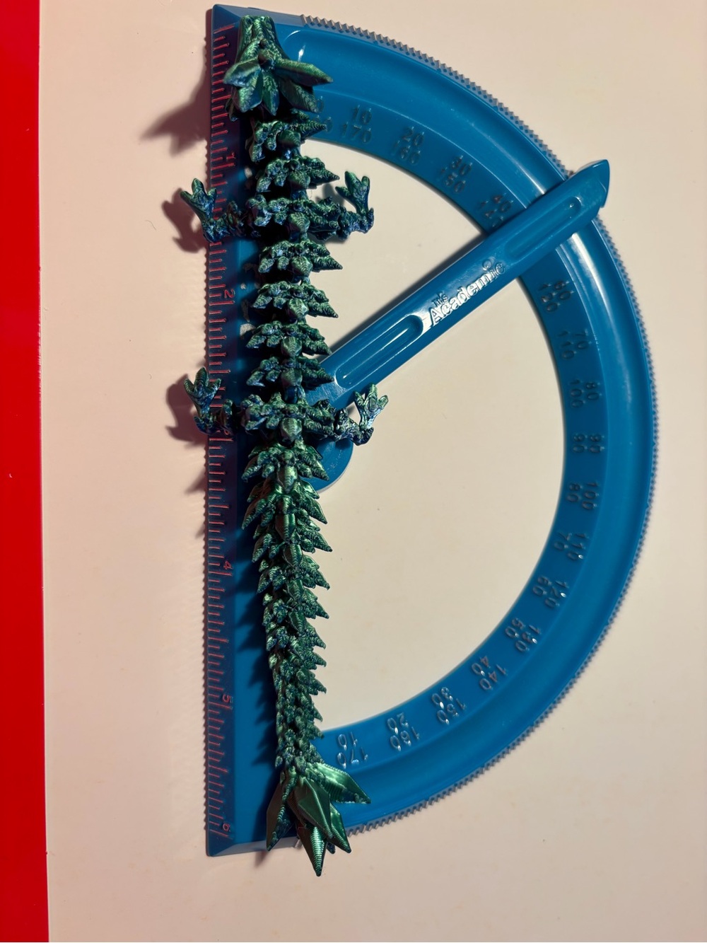 Blue/Green 3D Printed Dragon and Egg